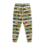 Mango Fruit Striped Pattern Print Sweatpants
