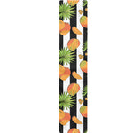 Mango Fruit Striped Pattern Print Table Runner