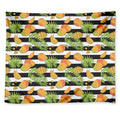 Mango Fruit Striped Pattern Print Tapestry