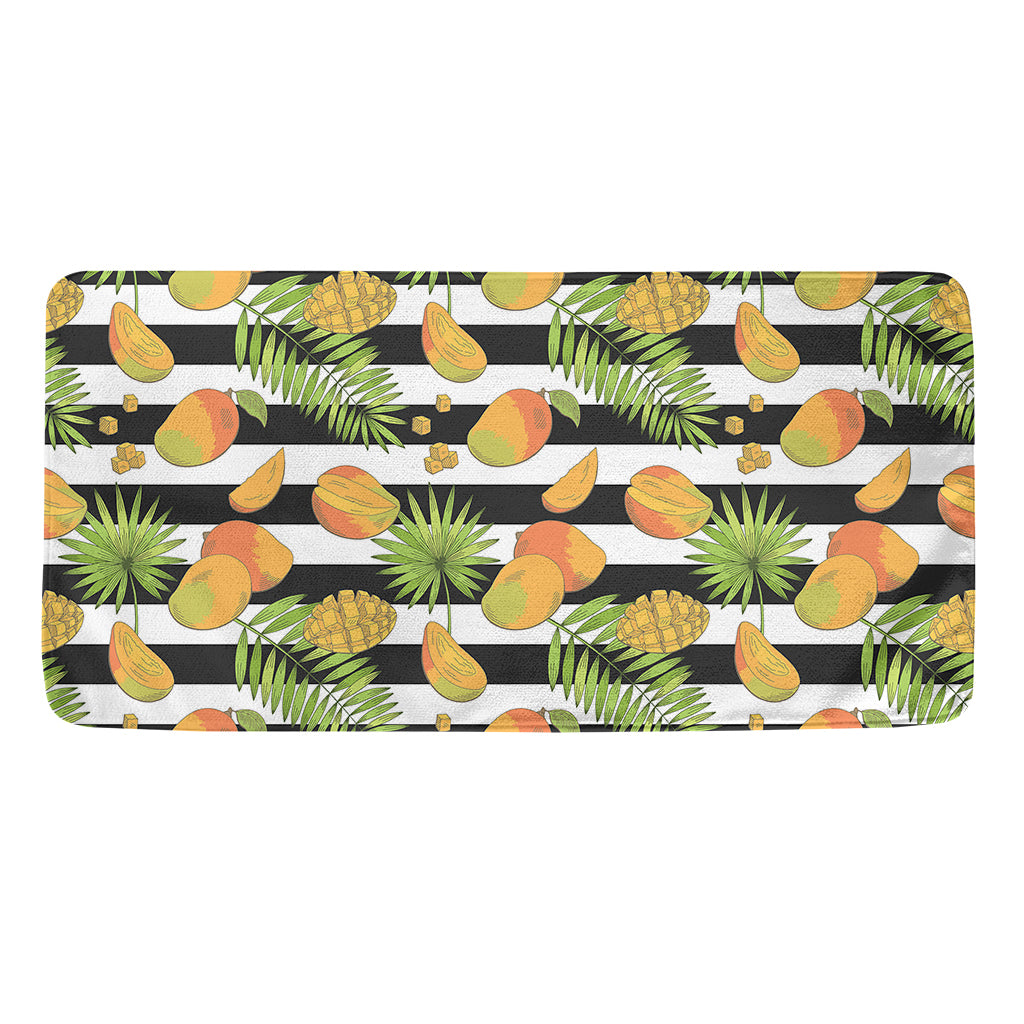 Mango Fruit Striped Pattern Print Towel