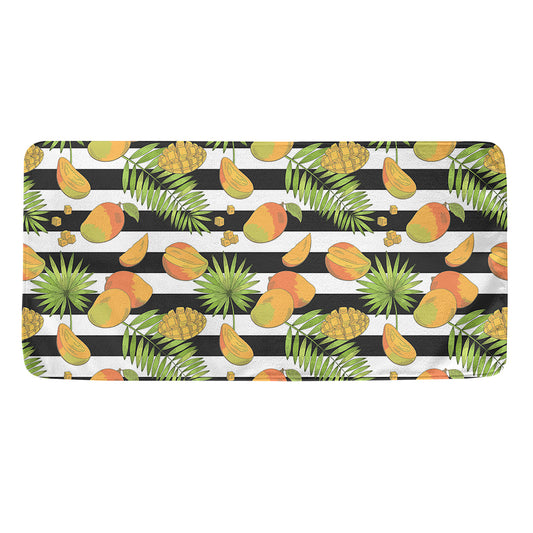 Mango Fruit Striped Pattern Print Towel