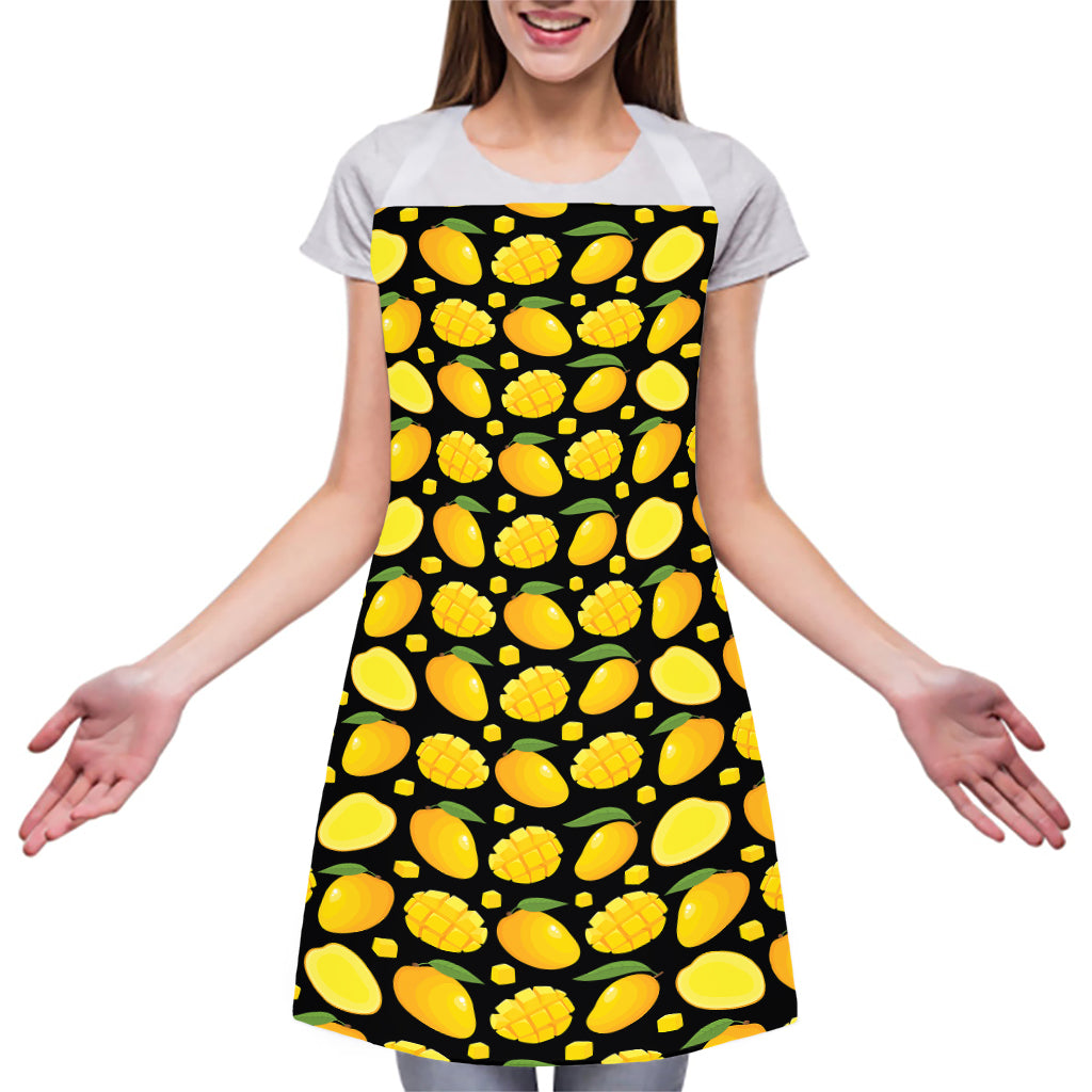 Mango Pattern Print Adjustable Apron