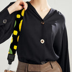 Mango Pattern Print Bag Strap