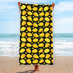 Mango Pattern Print Beach Towel
