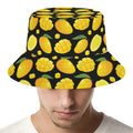 Mango Pattern Print Bucket Hat