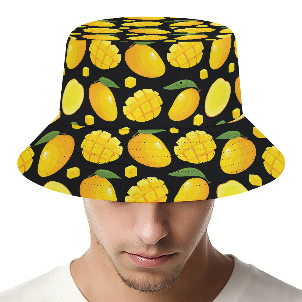 Mango Pattern Print Bucket Hat