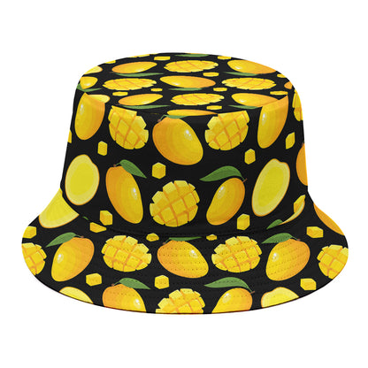 Mango Pattern Print Bucket Hat