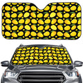 Mango Pattern Print Car Windshield Sun Shade