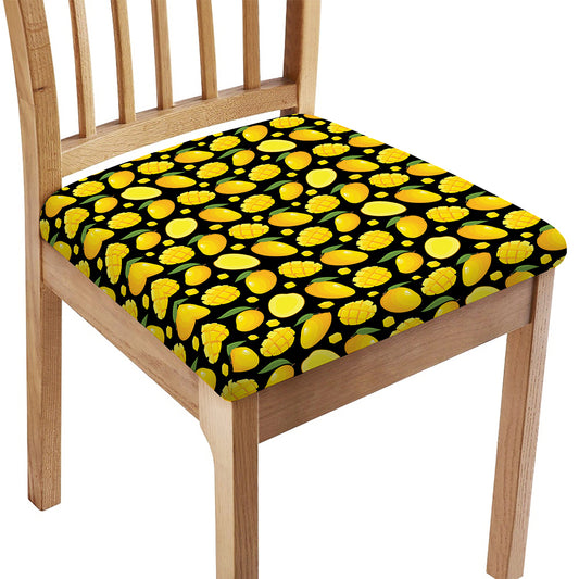 Mango Pattern Print Chair Cushion Cover