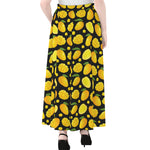 Mango Pattern Print Chiffon Maxi Skirt