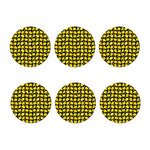Mango Pattern Print Coaster Set