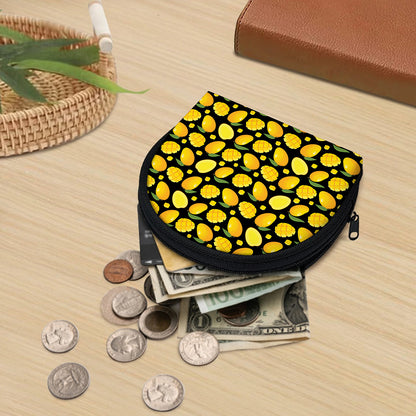 Mango Pattern Print Coin Purse