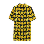 Mango Pattern Print Cotton Hawaiian Shirt
