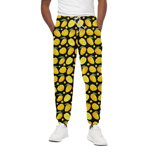 Mango Pattern Print Cotton Pants