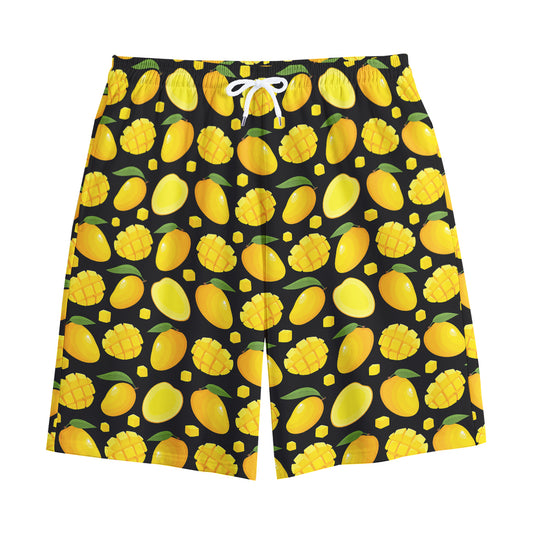 Mango Pattern Print Cotton Shorts