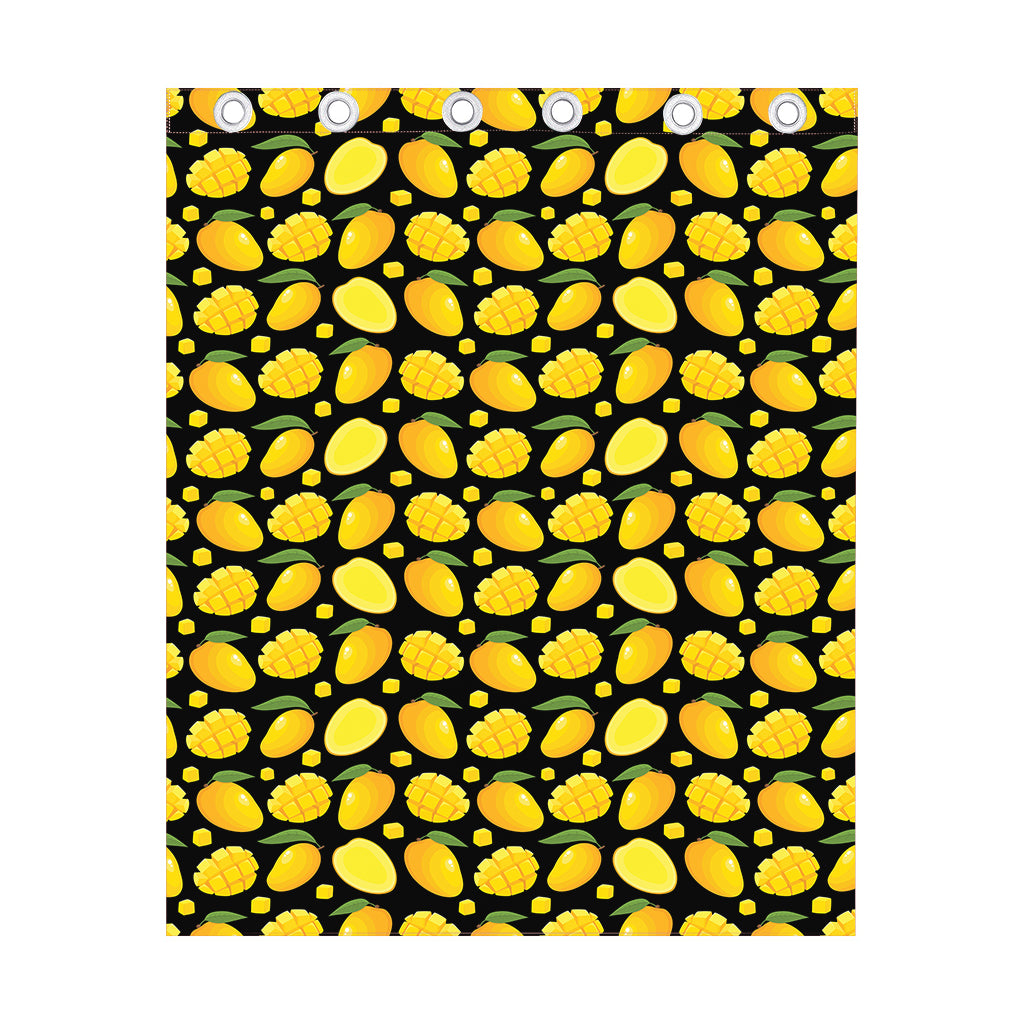 Mango Pattern Print Curtain