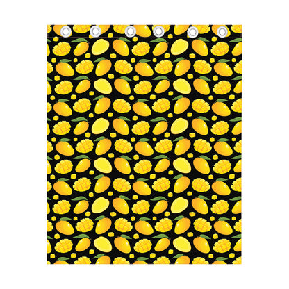 Mango Pattern Print Curtain