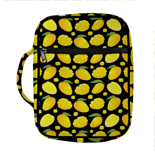 Mango Pattern Print Front Pocket Bible Bag