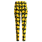Mango Pattern Print High-Waisted Pocket Leggings