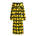 Mango Pattern Print Hooded Bathrobe
