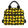 Mango Pattern Print Insulated Lunch Bag