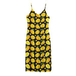 Mango Pattern Print Jersey Midi Cami Dress