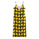 Mango Pattern Print Jersey Midi Cami Dress