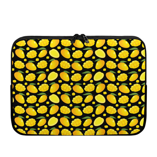 Mango Pattern Print Laptop Sleeve