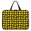 Mango Pattern Print Laptop Sleeve With Handle