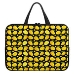 Mango Pattern Print Laptop Sleeve With Handle