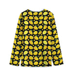 Mango Pattern Print Long Sleeve Short Coat