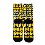 Mango Pattern Print Long Socks