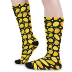 Mango Pattern Print Long Socks