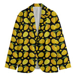 Mango Pattern Print Men's Cotton Blazer
