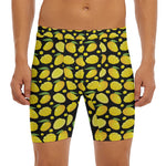 Mango Pattern Print Men's Long Boxer Briefs