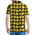 Mango Pattern Print Men's Polo Shirt