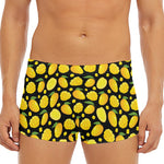 Mango Pattern Print Men's Short Boxer Briefs