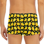 Mango Pattern Print Men's Short Boxer Briefs