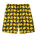 Mango Pattern Print Men's Swim Trunks