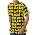 Mango Pattern Print Men's Velvet T-Shirt