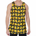 Mango Pattern Print Men's Velvet Tank Top
