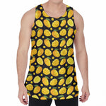 Mango Pattern Print Men's Velvet Tank Top