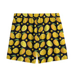 Mango Pattern Print Mesh Shorts