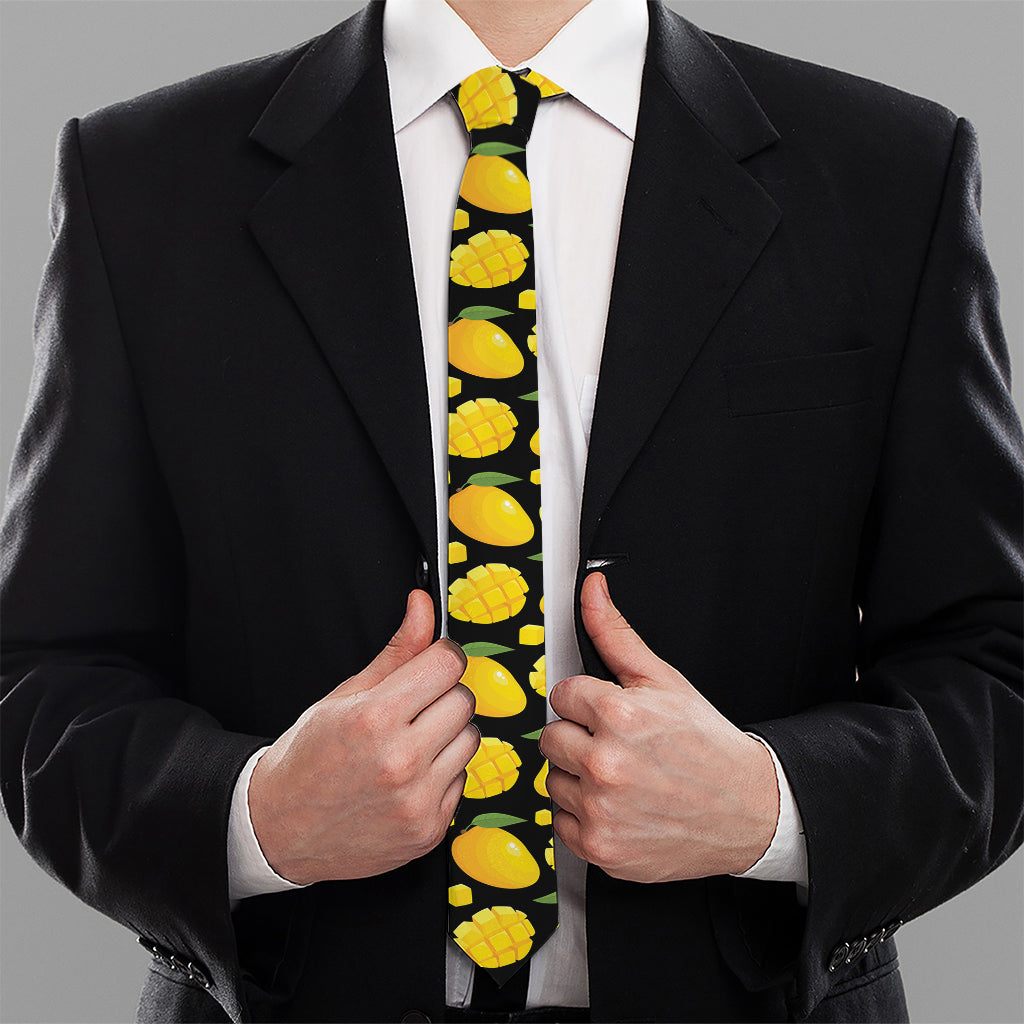 Mango Pattern Print Necktie