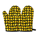 Mango Pattern Print Oven Mitts