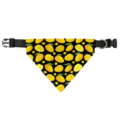 Mango Pattern Print Over The Collar Dog Bandana