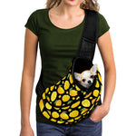 Mango Pattern Print Pet Sling Carrier