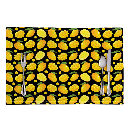 Mango Pattern Print Placemat