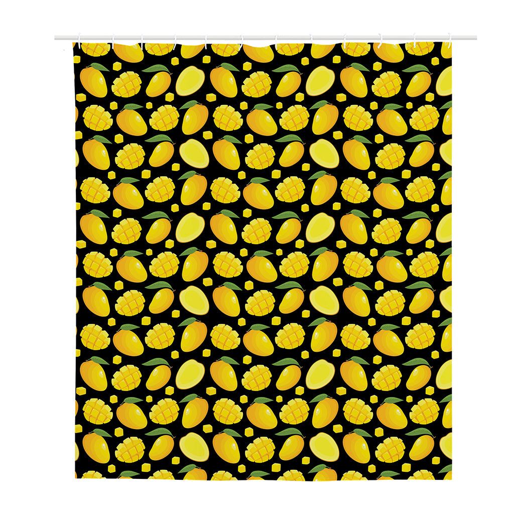 Mango Pattern Print Polyester Shower Curtain