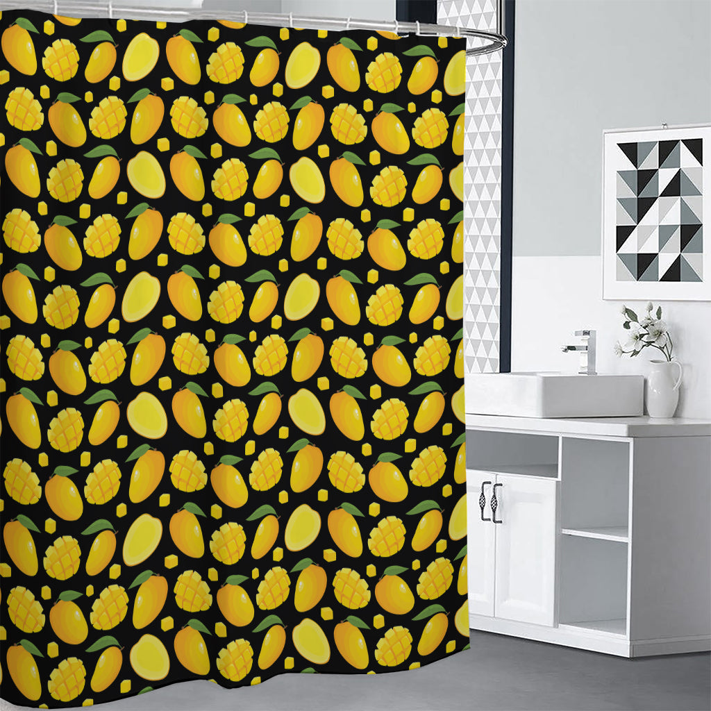 Mango Pattern Print Premium Shower Curtain